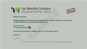 fake lie detector